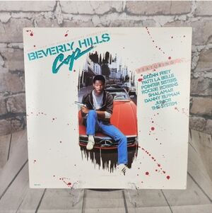 Vintage Beverly Hill Cop Vinyl Record Album 1984 Motion Picture Soundtrack